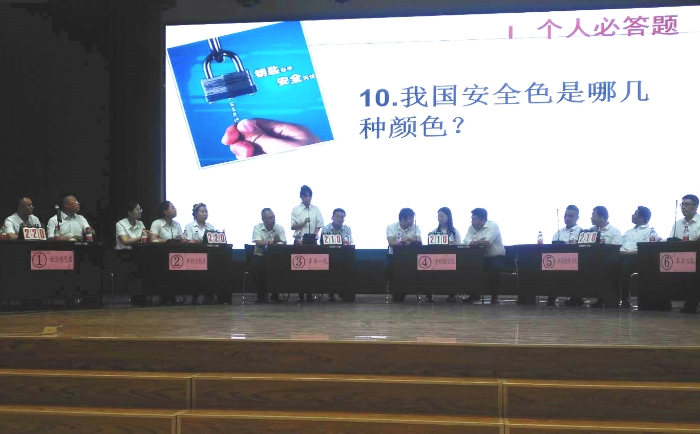 职工们开始答题