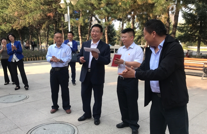 金川丰收节慰问1